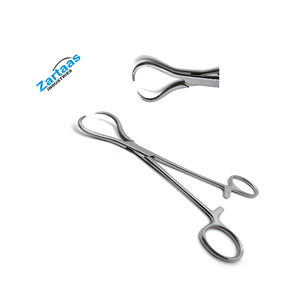 Pinzas de Sujeción de Huesos Lewin de Acero Inoxidable de Alta Calidad, 18 cm, Pinza Dentada, Instrumentos Quirúrgicos, Fabricante y Exportador - Product Image 4