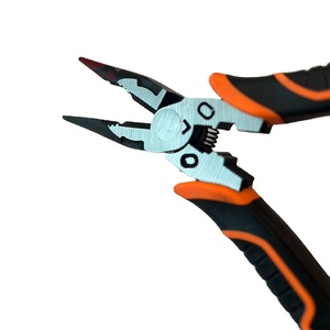 Alicates de Punta Larga para Electricista, de Acero Métrico de Alta Resistencia, con Borde de Corte Preciso y Mordazas Serradas, Soporte OEM, Alto Apalancamiento, FUJIYA - Product Image 1