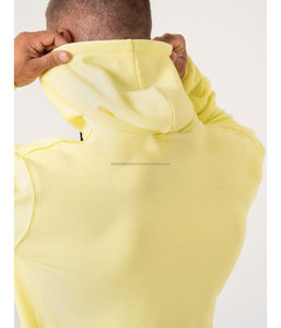 Nueva colección Sudaderas con capucha personalizables para hombres La mejor tela de algodón y poliéster Patrón sólido Esenciales de invierno - Product Image 4