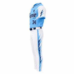 Uniforme de baseball confortable conçu pour l'entraînement, les matchs, les tournois et les compétitions, offrant des performances durables. - Product Image 3