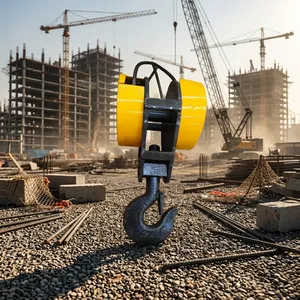 Gancho de Elevación para Grúa EOT de 20 Toneladas, Acero Laminado en Caliente con Superficie Galvanizada, CMK Electro Power Private Limited, Caja Industrial de Alta Resistencia de 20 m - Product Image 1