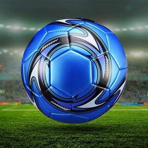 Balón de Fútbol Ligero de Cuero PU, Tamaño 2/5, Termosellado, Color Personalizado, Duradero, para Deportes de Equipo, Fútbol Profesional al Aire Libre - Product Image 5