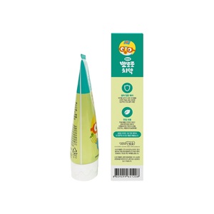 Dentifrice pour enfants Pororo 90g saveur melon sans fluorure, dioxyde de silicium, vitamine E, pour usage domestique, taille standard, boîte en carton - Product Image 3