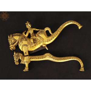 เครื่องกะเทาะถั่วรูปม้า8นิ้วทำมือสำหรับผู้ชายอุปกรณ์สำหรับห้องครัวและรับประทานอาหารแบบพิเศษผลิตในอินเดีย - Product Image 4