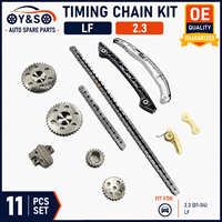 Nuevo Kit de Cadena de Distribución YS OE 1L5Z6268AA para Mazda6 Antiguo 2001-2004 Motor 2.3L LF, Piezas de Repuesto con Garantía de Doce Meses