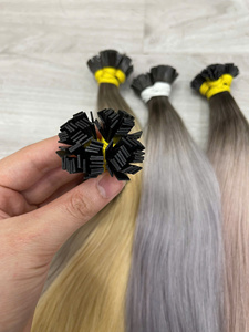 Cheveux raides mini-lisses à pointe plate, plusieurs couleurs, 100% cheveux humains vietnamiens, fournisseur de premier plan - Product Image 4