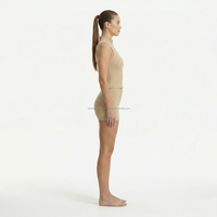 Ensemble de yoga grande taille personnalisé pour femme avec logo de marque, haut sans manches à demi-zip et short taille haute, ensemble de sport 2 pièces