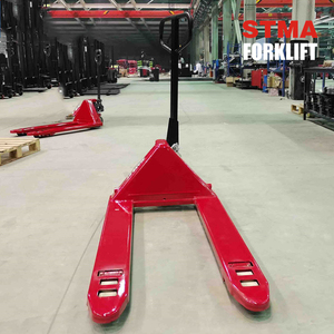 STMA 1500kg Color rojo Transporte Carretilla elevadora Mini transpaleta eléctrica Portátil <span class=keywords><strong>Manuel</strong></span> Fork Lifts Heavy Duty Hand Trucks 3T - Product Image 2