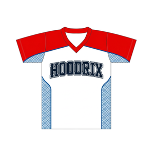 China Factory Custom Logo Sublimated Lacrosse Uniforms High Quality Durable 100% Polyester Mesh Team Lacrosse Jerseys - Product Image 2