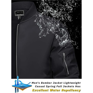 Wholesale Men Bomber <b>Wind</b> <b>Breaker</b> Jacket Men Clothing Male Casual Streetwear Fashion Pilot Baseball Jacket Coat - Product Image 4