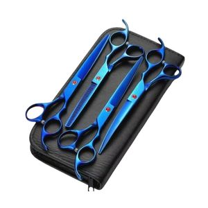 Professional Barber Salon <b>Shears</b> Crane <b>Handle</b> Design Stainless Steel Blade Right-Handed Detachable Finger Rest Personalized Logo - Product Image 2