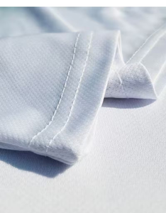 Camisas de Alta Gama para Hombre, 50% Algodón, Tejido Ecológico, Anti-Pilling, Transpirable, a Rayas, con Botones, Manga Corta, Casual - Product Image 6