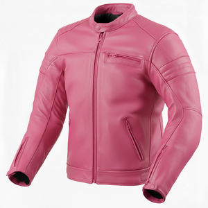 Vestes en cuir d'hiver pour hommes, manteau décontracté pour affaires, veste en cuir de motard, à capuche, fermeture éclair - Product Image 2