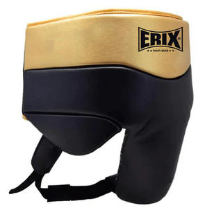 Protector Inguinal de Cuero/PU Duradero de Alta Calidad con Logotipo Personalizado para Entrenamiento de Boxeo, MMA, Kickboxing y Muay Thai - Product Image 1