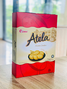 ODM Vietnam Factory Direct & Free Samples - Crackers ronds au sésame croustillants au goût irrésistiblement unique - 342g - Product Image 3