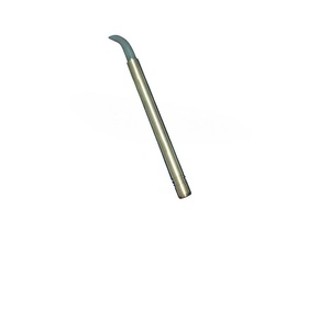 Outil de gravure sur bijoux en acier inoxydable personnalisé, polisseur d'agate à manche en aluminium, forme irrégulière pour un travail de précision sur les détails, moule - Product Image 1