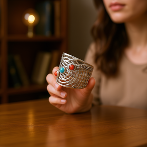 แหวนประดับเพชรหลายเม็ด (4.9 กรัม) - Product Image 3