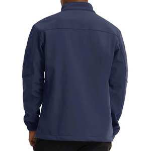 Dernière collection de vestes softshell imperméables pour hommes, style streetwear décontracté, pour l'extérieur, vente en gros. - Product Image 5