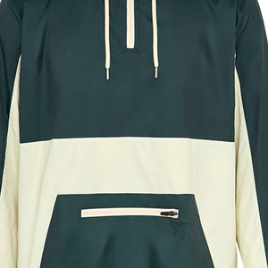 Chaqueta Cortavientos Anorak Personalizada de Dos Tonos con Cremallera, Tallas Grandes, Impermeable, Cortavientos, Forro de Malla, con Capucha, para Senderismo al Aire Libre, Carcasa Rígida - Product Image 4