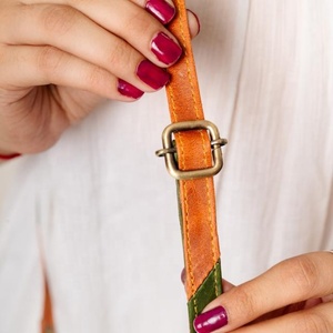 Exotic Luxury Cowhide Genuine Leather Women's <b>Small</b> Crossbody <b>Handbag</b> with Carved Mobile Phone Pocket Western Style - Product Image 5