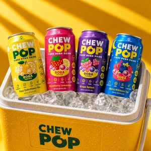 OEM/ Private Label Popping Boba Fibre boba <b>Bubble</b> Tea <b>Top</b> Trending Wholesale canned drink - Product Image 3