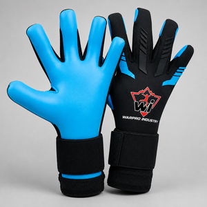 Guantes de Portero de Fútbol de Cuero Profesionales Personalizados al por Mayor, Transpirables, Antideslizantes, de Dedo Completo, Ligeros, Impermeables y Resistentes - Product Image 4
