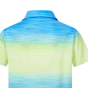 Camisetas de polo de golf transpirables para uso en exteriores para niños y niñas, tela ligera y elástica, para sesiones de práctica, ropa de club - Product Image 6