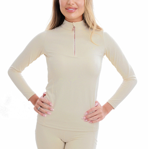 Women Active Riding Wear <b>Long</b> <b>Sleeve</b> Breathable Shirt Engineered for Horse Riding Training and Outdoor Movement - Product Image 1