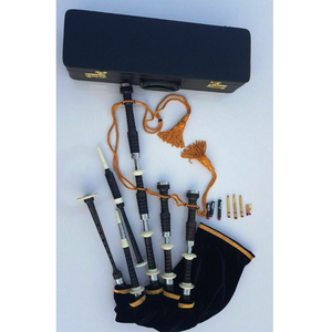 เครื่องดนตรีทำมือจากไม้พะยูงธรรมชาติ แบบไฮแลนด์ แบ็กไปป์ สีพื้นเรียบ ดีไซน์เรียบง่าย พิมพ์โลโก้ตามสั่ง แบบดั้งเดิม - Product Image 5