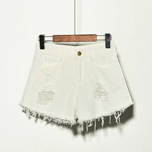 Wholesale Stretch Women Ripped Denim Shorts Elastic Summer <b>Girls</b> Lady <b>Jean</b> Best Supplier 2026 - Product Image 5