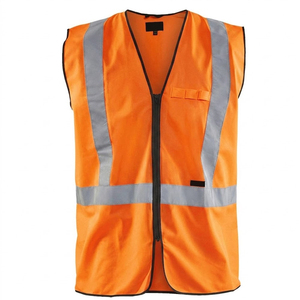 Servicio OEM, Chaleco Reflectante Transpirable de Alta Visibilidad, Ropa de Trabajo Resistente, Personalizable, Venta al Por Mayor - Product Image 1