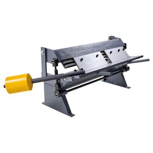 Piegatrice per Lamiera da 24 Fogli, Capacità 16 Gauge Acciaio Dolce, Piegatrice per Metallo Regolabile 0-135 Gradi, Macchina Piegatrice per Lamiera 2500mm, Piegatrice a Cassetta - Product Image 1
