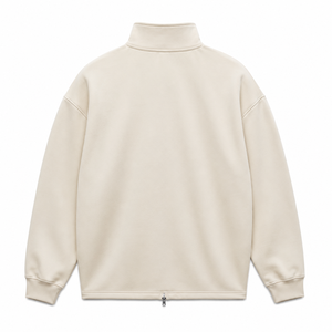 เสื้อสเวตเชิ้ตคอซิปครึ่งตัว ผ้าคอตตอนพรีเมียม บุซับในอย่างดี ปักโลโก้  ลำลอง ธุรกิจ  ชุดกีฬา  OEM ODM - Product Image 2