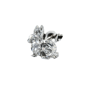 Diamant de laboratoire en forme de lapin, certifié IGI, DEF VVS VS1, 0,5 à 3 carats, CVD HPHT, couleurs fantaisie, synthétique, en vrac, vente en gros, directement de l'usine - Product Image 1