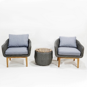 Modern Outdoor Furniture Patio Conversation Set Cool Bar <b>Table</b> Wicker Ottomans Bistro Sets for Porch Backyard <b>Balcony</b> Poolside - Product Image 6