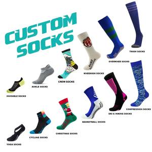 Nouvelles chaussettes d'hiver chaudes et moelleuses avec logo brodé personnalisé toutes couleurs Chaussettes femme Mode 2026 - Product Image 6