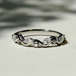 1ct Lab Grown Diamond Engagement Wedding <b>Ring</b> Set IGI Certified E Color 9k White Gold Gold Plated Filled Brilliant Cut Luxury - Product Image 2