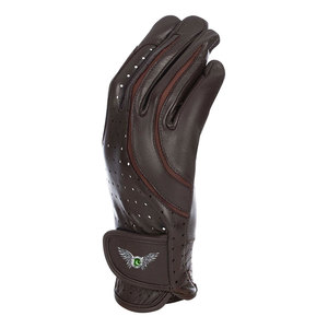 Gants d'équitation en cuir de qualité supérieure, dos extensible, tissu respirant, paume renforcée, doigts entiers, imperméables, antidérapants - Product Image 6