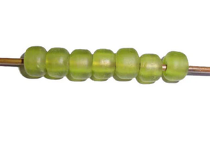 Cuentas Sueltas de Vidrio Reciclado Africano al por Mayor |   Cuentas Redondas de 10 mm |   Joyería Étnica de Color Sólido al por Mayor, Marca FE - Product Image 3