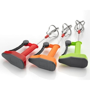 เครื่องปั่นพลาสติก ABS แบบแมนนวลทนทานพิเศษสำหรับใช้ในรถบ้านเครื่องตีไข่แบบใช้มือเดียวครีมให้ความร้อน - Product Image 6