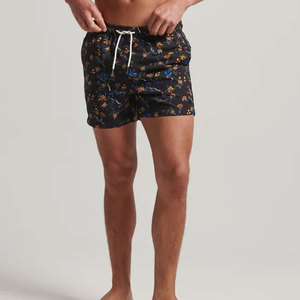 Shorts de plage pour hommes, coupe décontractée, tissu doux, séchage rapide, confortables, pour les vacances, la natation, les activités de plein air, vêtements de mode d'été - Product Image 1