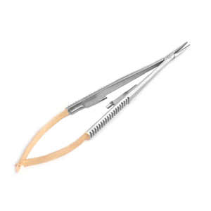 Castroviejo Manual Titanium Stainless Steel and Metal Needle <b>Holder</b> Forceps Instrument Set By Dentavex - Product Image 5