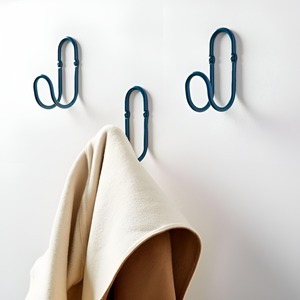 Lovely Design Vintage Adjustable Metal <b>Wall</b> <b>Hooks</b> Black Color Home Living Room Decorations Coat Hat <b>Keys</b> Handmade Towel Clothing - Product Image 3