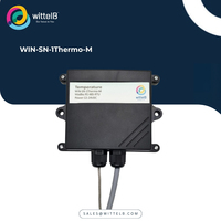 Sensor Suhu Berbasis Termokopel Plastik WITTELB SN-1Thermo-M AC dengan Modbus RS485 untuk Otomasi Bangunan Industri