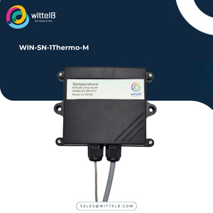 Sensor de Temperatura WITTELB SN-1Thermo-M AC Basado en Termopar de Plástico con Modbus RS485 para Automatización Industrial de Edificios - Product Image 1