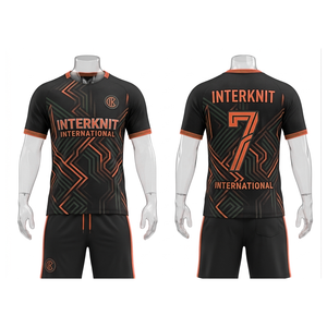 ชุดฟุตบอลสโมสรระดับพรีเมียมขายส่ง เสื้อฟุตบอลสั่งทำพิเศษ ชุดทีมคุณภาพพรีเมียมแบบซับลิเมชั่น ผู้ผลิต OEM - Product Image 5