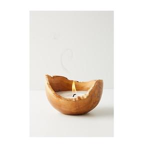 เทียนหอมในโถไม้ดีไซน์ใหม่ล่าสุด สำหรับตกแต่งบ้าน - Product Image 1