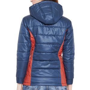 Vêtements de mode d'extérieur en marque privée, veste matelassée légère décontractée pour femmes, motif uni, imperméable, coupe-vent, vêtements d'hiver, fermeture éclair - Product Image 6