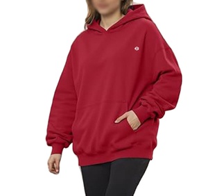 Sweat à capuche surdimensionné personnalisé en gros pour les acheteurs américains, pull unisexe streetwear avec poche kangourou, fournisseur OEM ODM - Product Image 2