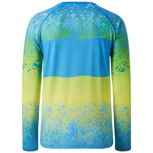 T-shirts de pêche personnalisés en gros, fabricant OEM, fournisseur de marques privées, production en vrac, protection UV, vêtements de sport respirants - Product Image 3